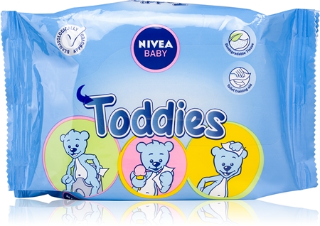 Nivea Baby Toddies hellävaraiset puhdistuspyyhkeet