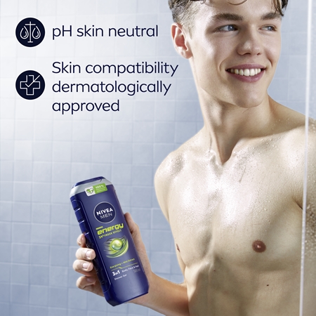 NIVEA MEN Energy τζελ για ντους για άντρες