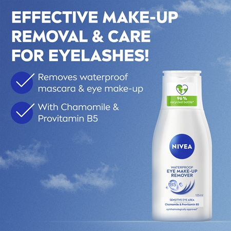 NIVEA Visage odličovač voděodolného očního make-upu s heřmánkem