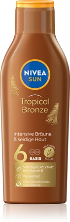 NIVEA SUN Tropical Bronze молочко для засмаги SPF 6