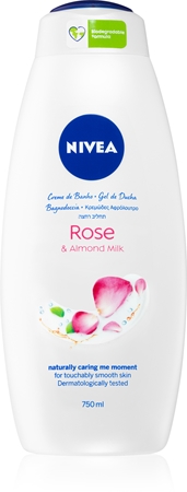 NIVEA Almond Milk & Rose gel de douche maxi