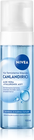 NIVEA Refreshing Foaming Face Wash for normal and combination skin