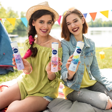NIVEA Fabulous Flower Antitranspirant-Spray 48 Std.