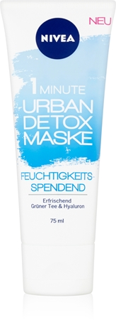 NIVEA Urban Skin Detox хидратираща маска за лице със зелен чай
