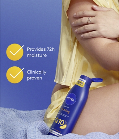 NIVEA Q10 Firming lait corporel raffermissant pour peaux sèches