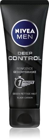 NIVEA Men Deep Control mascarilla facial limpiadora para hombre