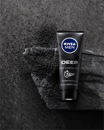 NIVEA Men Deep Control mascarilla facial limpiadora para hombre