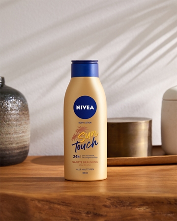 NIVEA Sun Touch lait teinté effet bronzage léger