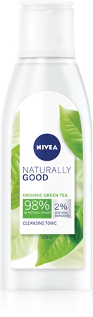 NIVEA Naturally Good čisticí pleťová voda