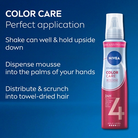 NIVEA Color Panthenol & Vitamin B3 Schaumfestiger