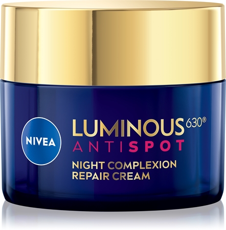 NIVEA Luminous noční krém proti pigmentovým skvrnám