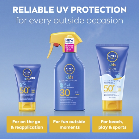 NIVEA SUN Kids spray abbronzante per bambini 5 in 1