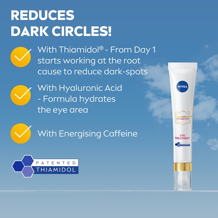 NIVEA Luminous Augencreme gegen dunkle Kreise