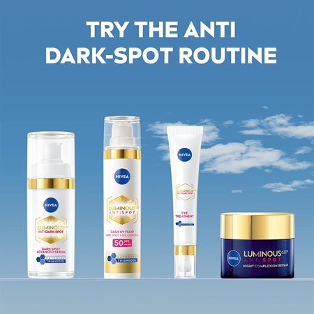 NIVEA Luminous Augencreme gegen dunkle Kreise