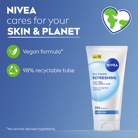 NIVEA Refreshing hydratačný denný krém SPF 15