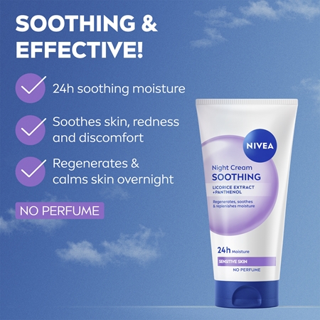 NIVEA Soothing Rahustav öökreem