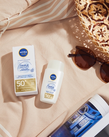 NIVEA SUN Triple Protect crème légère hydratante solaire
