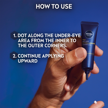 NIVEA MEN Hyaluron turvotusta ja ryppyjä vähentävä silmänympärysvoide miehille