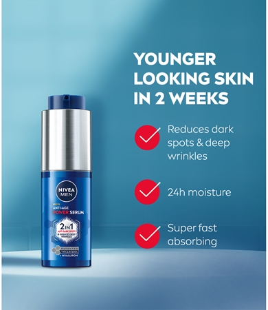 NIVEA MEN Anti-Age Fortifying Serum for pigment spot correction