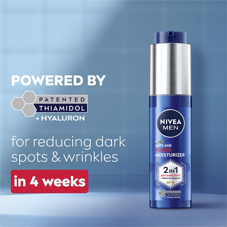NIVEA MEN Anti-Age Power krepilna krema za zmanjšanje gub za moške