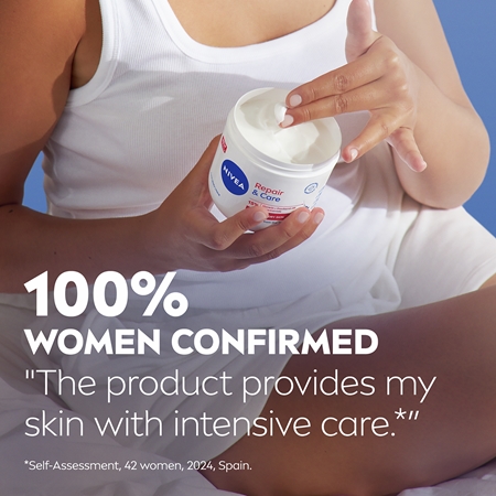 NIVEA Repair & Care crème nourrissante et régénérante pour peaux sèches