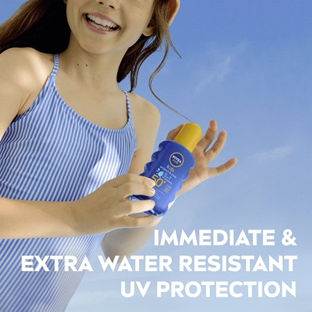 NIVEA SUN Kids dětský barevný sprej na opalování SPF 50+