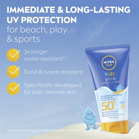 NIVEA SUN Protect & Play naptej gyermekeknek SPF 50+