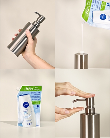 NIVEA Creme Soft Crèmige Douchegel Navulling