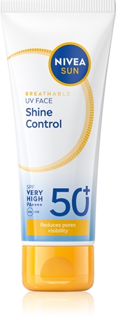 NIVEA SUN Shine Control Face Sunscreen SPF 50+