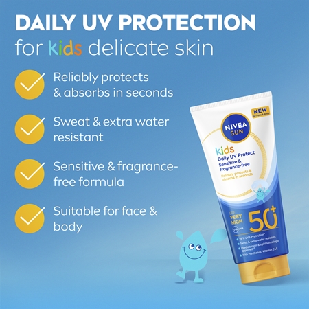 NIVEA SUN Kids Sun Body Lotion for children
