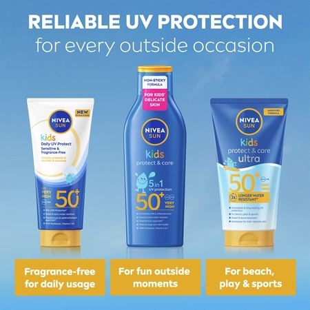 NIVEA SUN Kids Sun Body Lotion for children