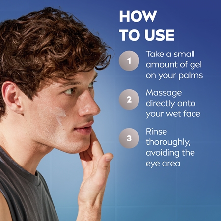 NIVEA MEN Hydrocare drėkinamasis valomasis gelis vyrams