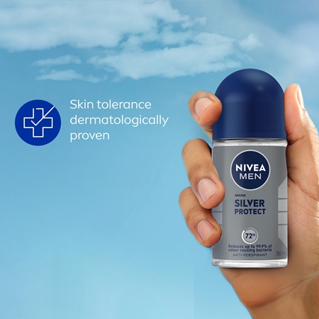 NIVEA MEN Silver Protect antiperspirant roll-on 48h