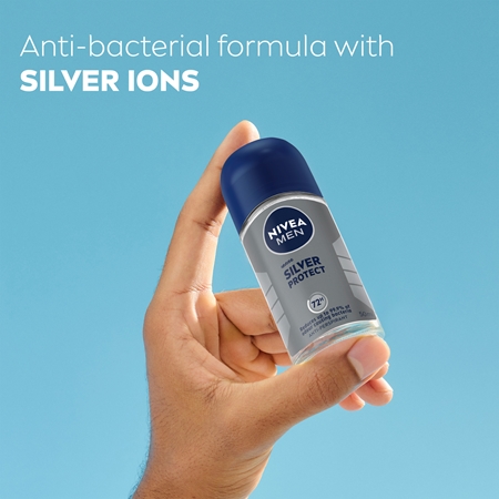 NIVEA MEN Silver Protect antiperspirant roll-on 48h