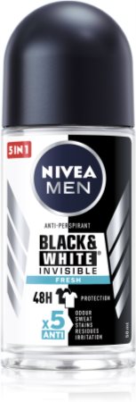 Nivea Men Invisible Black & White Roll-On Antiperspirant för män