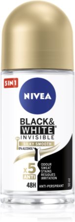 Nivea Invisible Black & White Silky Smooth antyperspirant w kulce dla kobiet