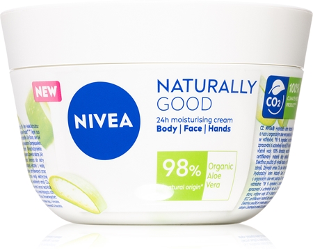 NIVEA Naturally Good drėkinamasis kremas