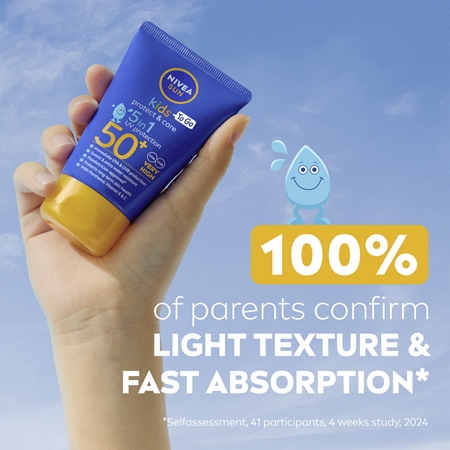 NIVEA SUN Kids latte abbronzante per bambini 5 in 1