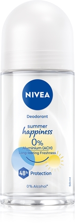 NIVEA Summer Happiness Fresh déodorant roll-on sans sels d'aluminium