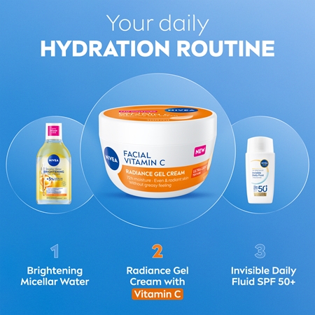 NIVEA Facial Vitamin C Brightening Gel Cream