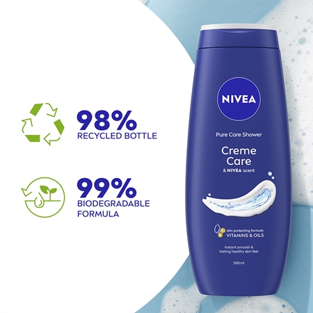 NIVEA Creme Care Creamy Shower Gel economy pack 2 x 500 ml