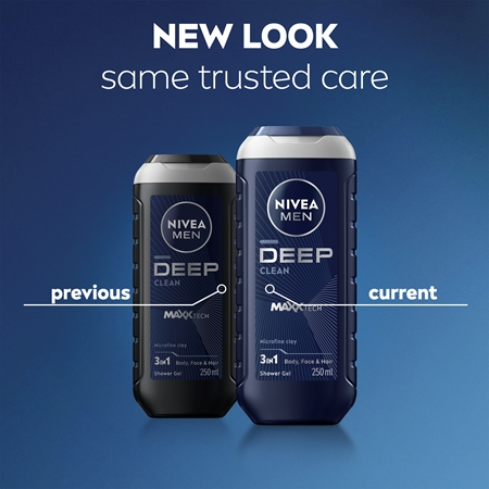 NIVEA MEN Deep gel de douche pour homme