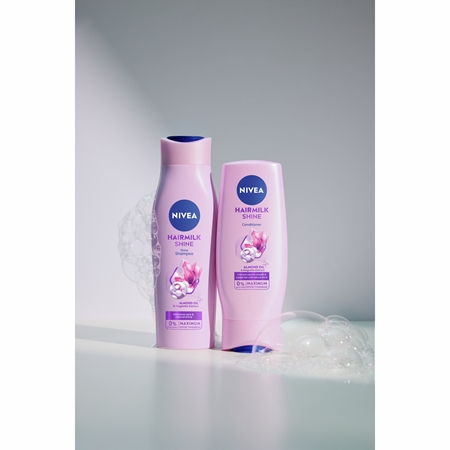 NIVEA Hairmilk Shine Nourishing Shampoo