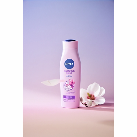 NIVEA Hairmilk Shine Nourishing Shampoo