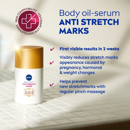 NIVEA Luminous 630 sérum à l'huile anti-vergetures