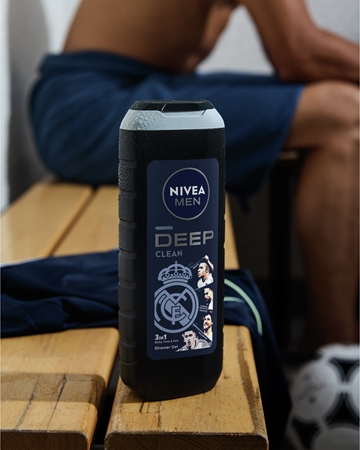 NIVEA MEN Real Madrid Moisturizing Shower Gel 3-in-1