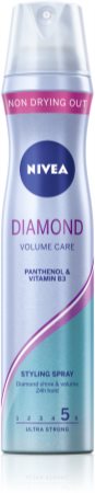 Nivea Diamond Volume лак для волосся