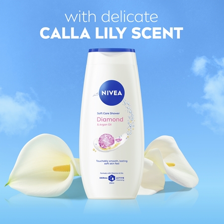 NIVEA Diamond & Argan Oil Caring Shower Gel