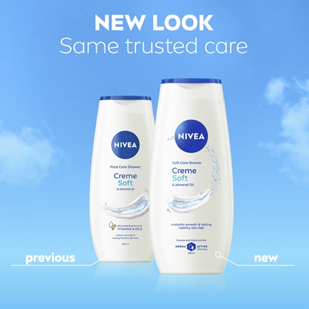 NIVEA Creme Soft pielęgnacyjny żel pod prysznic