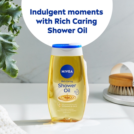 NIVEA Rich Care Barojoša dušas eļļa